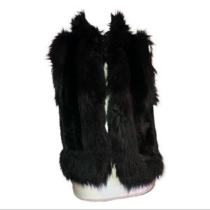 Ann Taylor Loft Faux Fur Vest